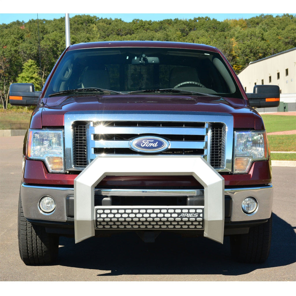 ARIES 2152000 ARIES 2152000 AdvantEDGE Chrome Aluminum Truck Bull Bar; Select Toyota Tundra - Truck Part Superstore
