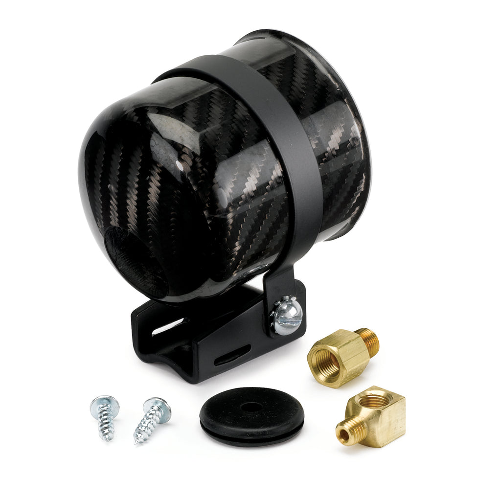 AutoMeter 2152 GAUGE MOUNT, 2 5/8", PEDESTAL W/ CARBON FIBER CUP, FOR MECH. GAUGE