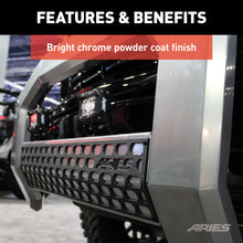 Load image into Gallery viewer, ARIES 2153002 AdvantEDGE 5-1/2in. Chrome Aluminum Bull Bar; Select Ford F250; F350; F450; F550 - Truck Part Superstore