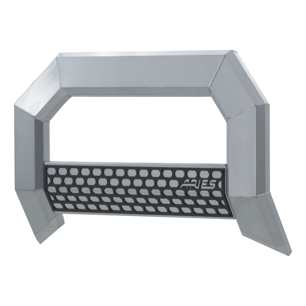 ARIES 2154000 AdvantEDGE 5-1/2in. Chrome Aluminum Bull Bar; Select Silverado; Sierra 1500 - Truck Part Superstore