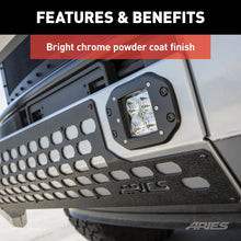 Load image into Gallery viewer, ARIES 2154100 AdvantEDGE 5-1/2in. Chrome Aluminum Bull Bar with Lights; Select Silverado; Sier - Truck Part Superstore