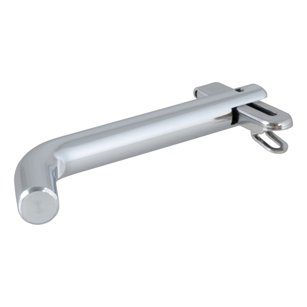 CURT 21541 1/2" Swivel Hitch Pin (1-1/4" Receiver, Chrome, Packaged)