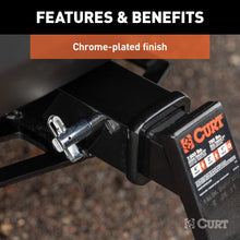 Load image into Gallery viewer, CURT 21551 5/8" Swivel Hitch Pin (2" Receiver, Chrome, Packaged)