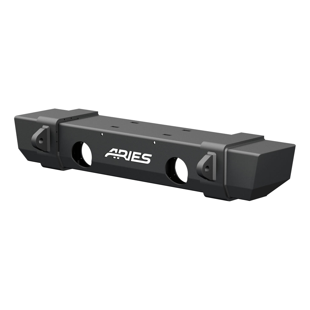 ARIES 2156000 TrailCrusher Jeep Wrangler JK Steel Front Bumper; 12.5K - Truck Part Superstore