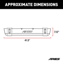 Load image into Gallery viewer, ARIES 2156001 TrailCrusher Jeep Wrangler TJ Steel Front Bumper, 9.5K for Select Jeep Wrangler