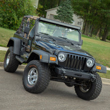 Load image into Gallery viewer, ARIES 2156001 TrailCrusher Jeep Wrangler TJ Steel Front Bumper, 9.5K for Select Jeep Wrangler