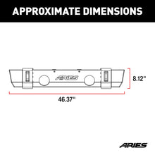 Load image into Gallery viewer, ARIES 2156002 TrailCrusher Jeep Wrangler JL, Gladiator Steel Front Bumper, 12.5K for Select Jeep Wrangler