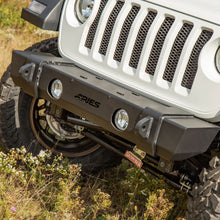 Load image into Gallery viewer, ARIES 2156002 TrailCrusher Jeep Wrangler JL, Gladiator Steel Front Bumper, 12.5K for Select Jeep Wrangler