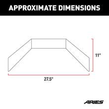 Load image into Gallery viewer, ARIES 2156050 TrailCrusher Jeep Wrangler, Gladiator Steel Front Bumper Angular Brush Guard for Select Jeep Wrangler