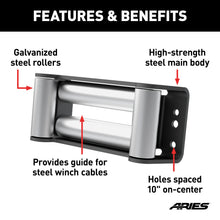 Load image into Gallery viewer, ARIES 2156071 Winch Roller Fairlead