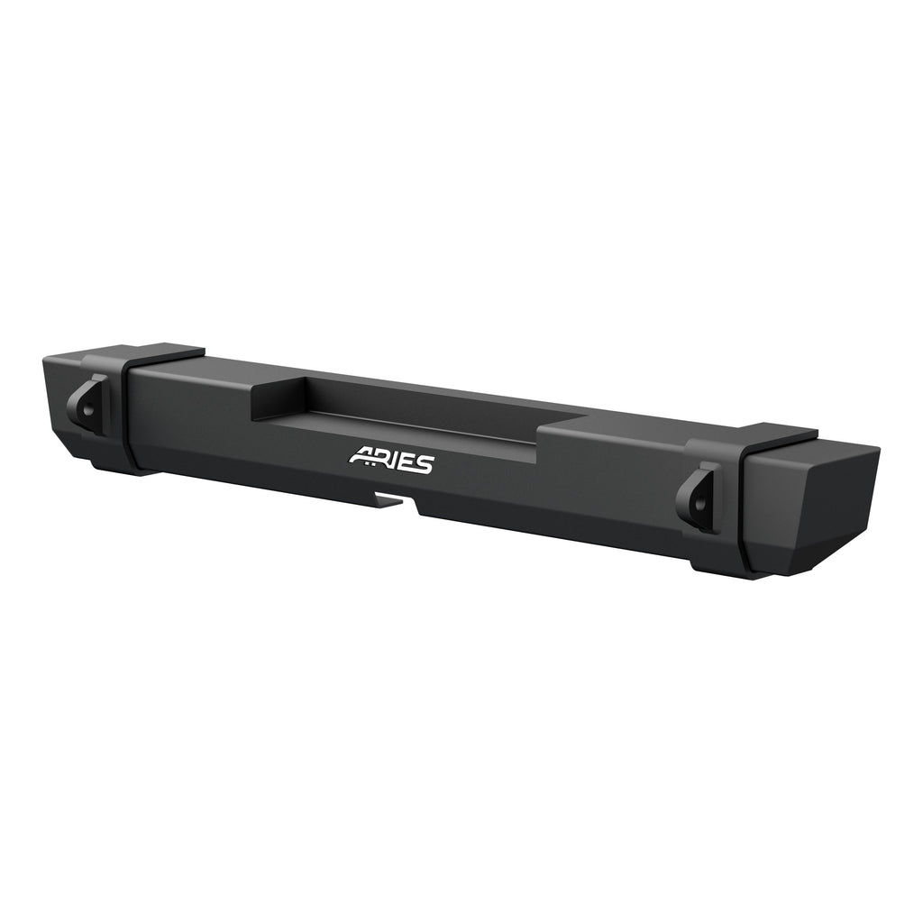 ARIES 2157000 TrailCrusher Jeep Wrangler JK Steel Rear Bumper; 12.5K - Truck Part Superstore