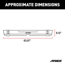 Load image into Gallery viewer, ARIES 2157000 TrailCrusher Jeep Wrangler JK Steel Rear Bumper; 12.5K - Truck Part Superstore