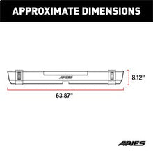 Load image into Gallery viewer, ARIES 2157000 TrailCrusher Jeep Wrangler JK Steel Rear Bumper; 12.5K - Truck Part Superstore