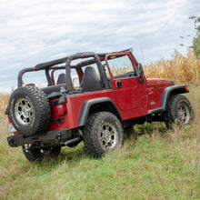 Load image into Gallery viewer, ARIES 2157001 TrailCrusher Jeep Wrangler TJ Steel Rear Bumper, 9.5K for Select Jeep Wrangler