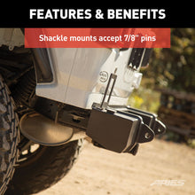 Load image into Gallery viewer, ARIES 2157002 TrailCrusher Jeep Wrangler JL Steel Rear Bumper, 12.5K for Select Jeep Wrangler