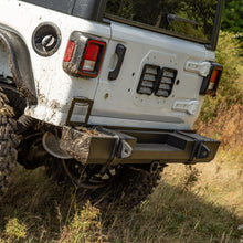 Load image into Gallery viewer, ARIES 2157002 TrailCrusher Jeep Wrangler JL Steel Rear Bumper, 12.5K for Select Jeep Wrangler