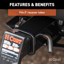 Load image into Gallery viewer, CURT 21579 5/8" Hitch Pin (2" Receiver, Black, Packaged)