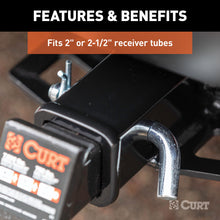 Load image into Gallery viewer, CURT 21582 5/8" Hitch Pin with Groove (2" or 2-1/2" Receiver, Zinc)