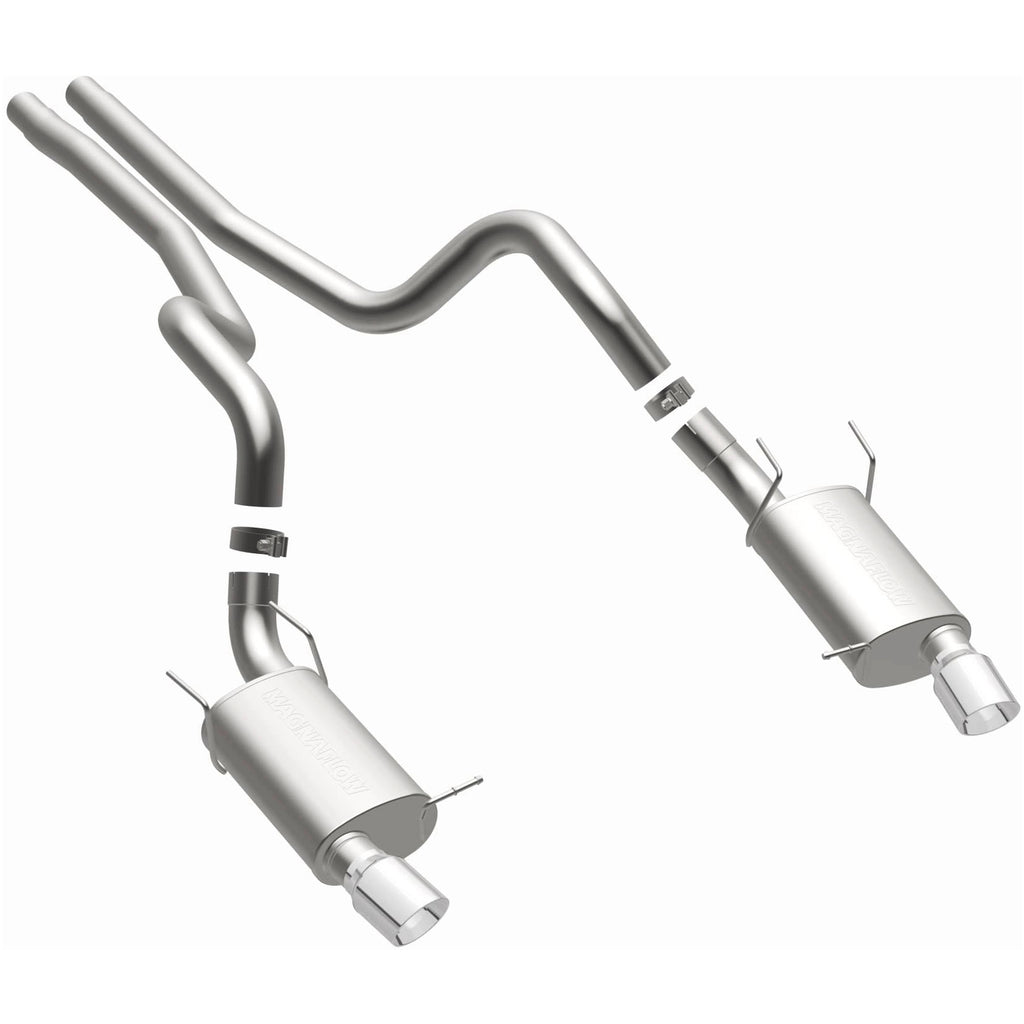 MagnaFlow Exhaust Products 15149 Street Series Polished Cat-Back System for Select Ford Mustang