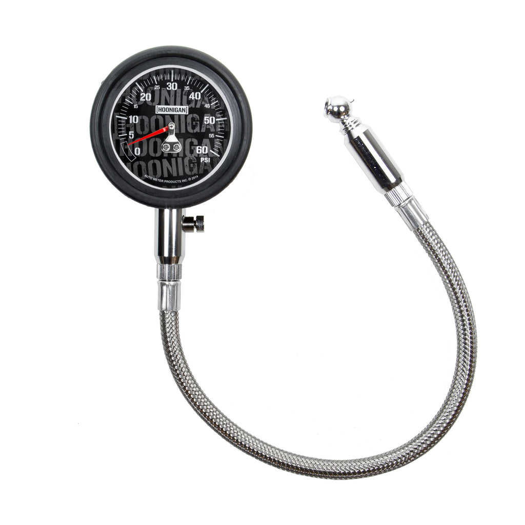 AutoMeter 2160-09000 GAUGE, TIRE PRESSURE, 0-60PSI, HOONIGAN, ANALOG