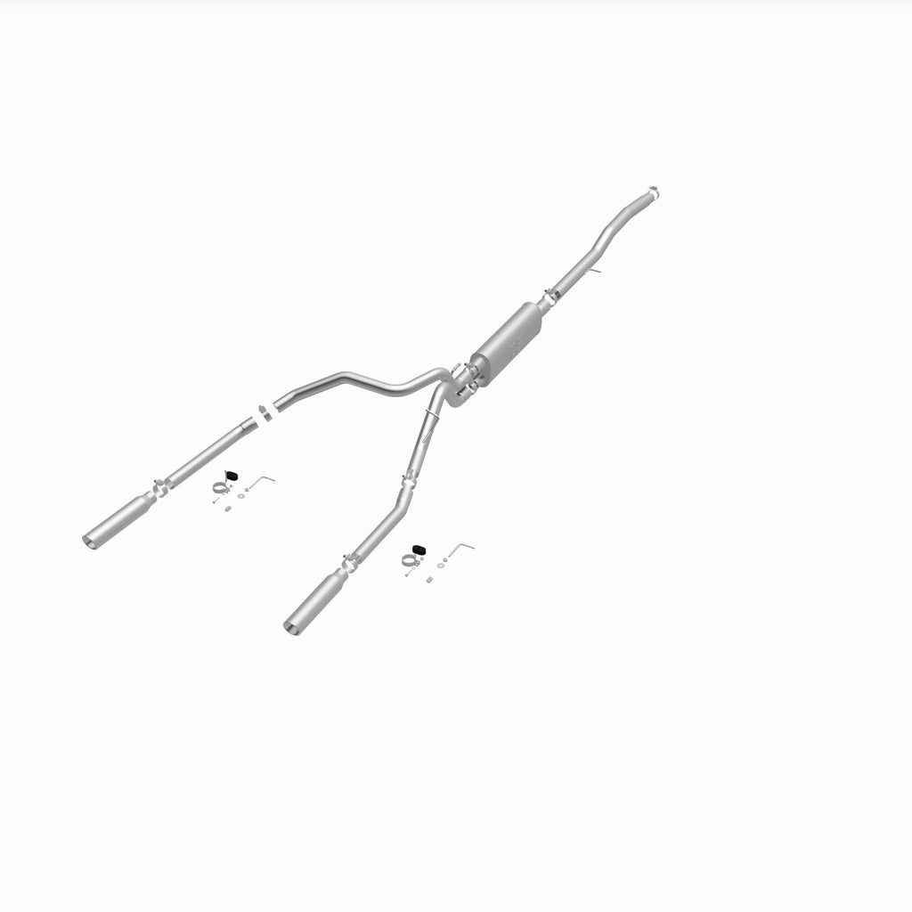 MagnaFlow Exhaust Products 16622 Street Series Polished Cat-Back System for Select Dodge Dakota, Mitsubishi Raider