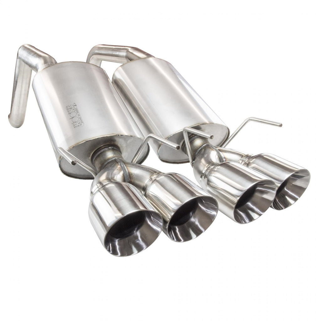 Kooks Custom Headers 21606100 2-1/2in. Axle-Back w/SS Tips. 2005-2008 Corvette. Connects to OEM Exhaust. for Select Chevrolet Corvette