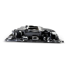 Load image into Gallery viewer, Edelbrock 2161-BP Performer 2-O Manifold for 1965-90 B/B Chevy Oval Port Heads, Black Plasma