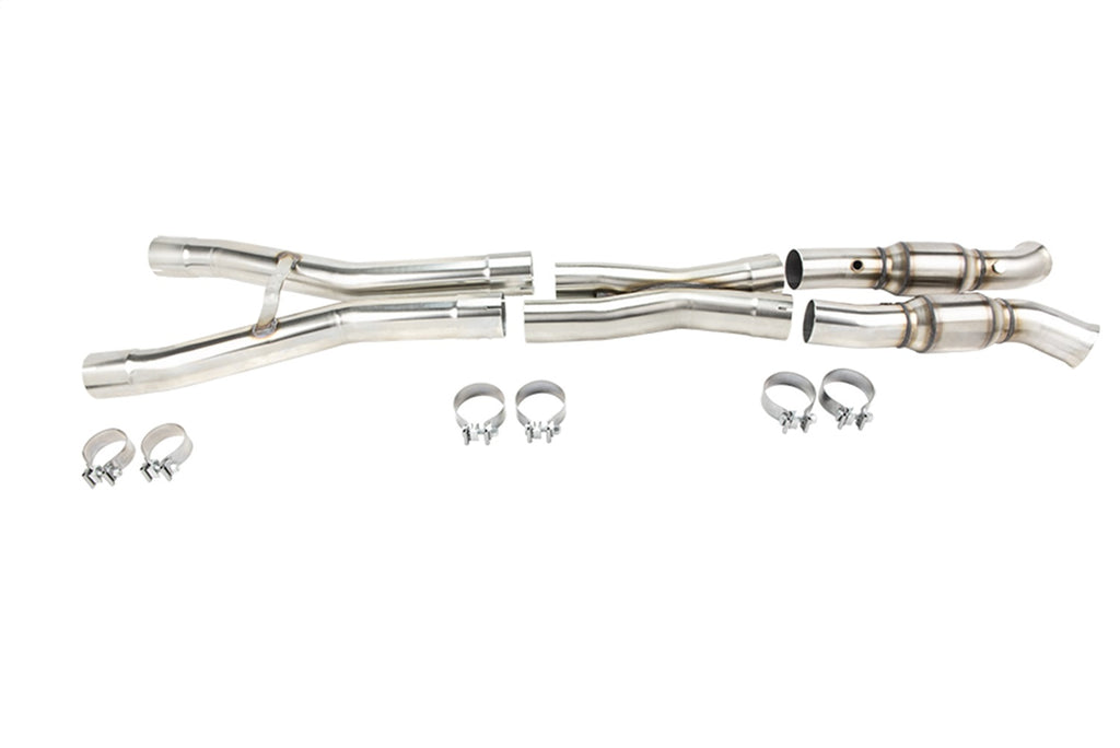 Kooks Custom Headers 21613301 3in. SS GREEN Catted X-Pipe. 2006-2013 Z06/ZR1 Corvette. Connects to OEM Exhaust for Select Chevrolet Corvette