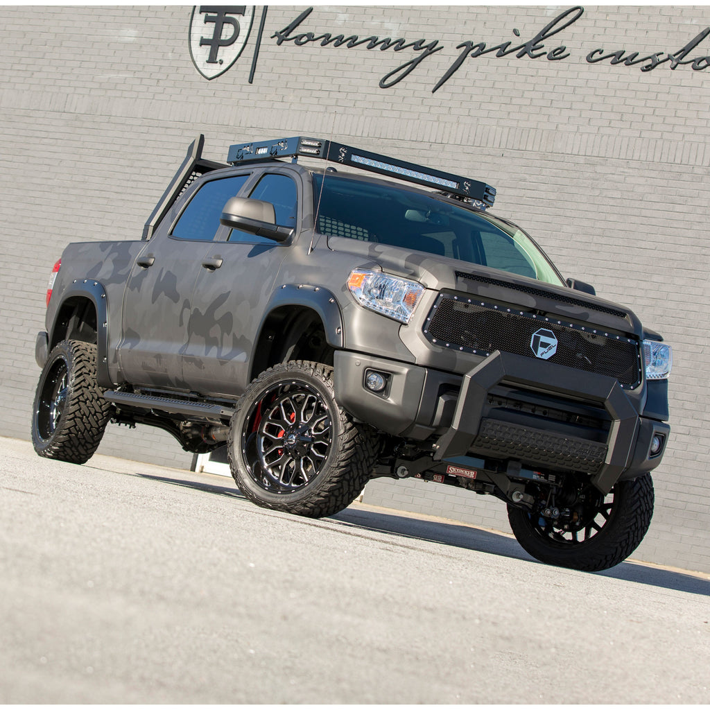 ARIES 2162000 ARIES 2162000 AdvantEDGE Black Aluminum Truck Bull Bar; Select Toyota Tundra - Truck Part Superstore