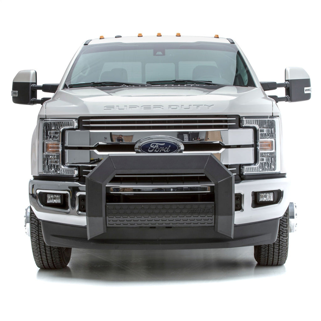 ARIES 2163003 AdvantEDGE 5-1/2in. Black Aluminum Bull Bar; Select Ford F250; F350; F450; F550 - Truck Part Superstore