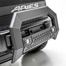 Load image into Gallery viewer, ARIES 2163103 AdvantEDGE 5-1/2in. Black Aluminum Bull Bar with Lights; Select Ford Super Duty - Truck Part Superstore