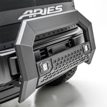 Load image into Gallery viewer, ARIES 2164103 AdvantEDGE 5-1/2in. Black Aluminum Bull Bar with Lights; Select Silverado; Sierr - Truck Part Superstore