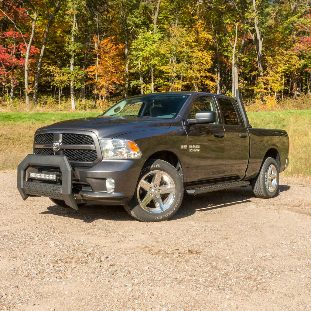 ARIES 2165000 ARIES 2165000 AdvantEDGE Black Aluminum Truck Bull Bar; Select Dodge; Ram 1500 - Truck Part Superstore