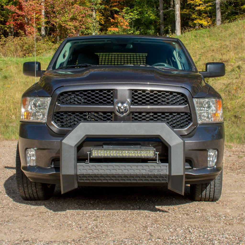 ARIES 2165000 ARIES 2165000 AdvantEDGE Black Aluminum Truck Bull Bar; Select Dodge; Ram 1500 - Truck Part Superstore