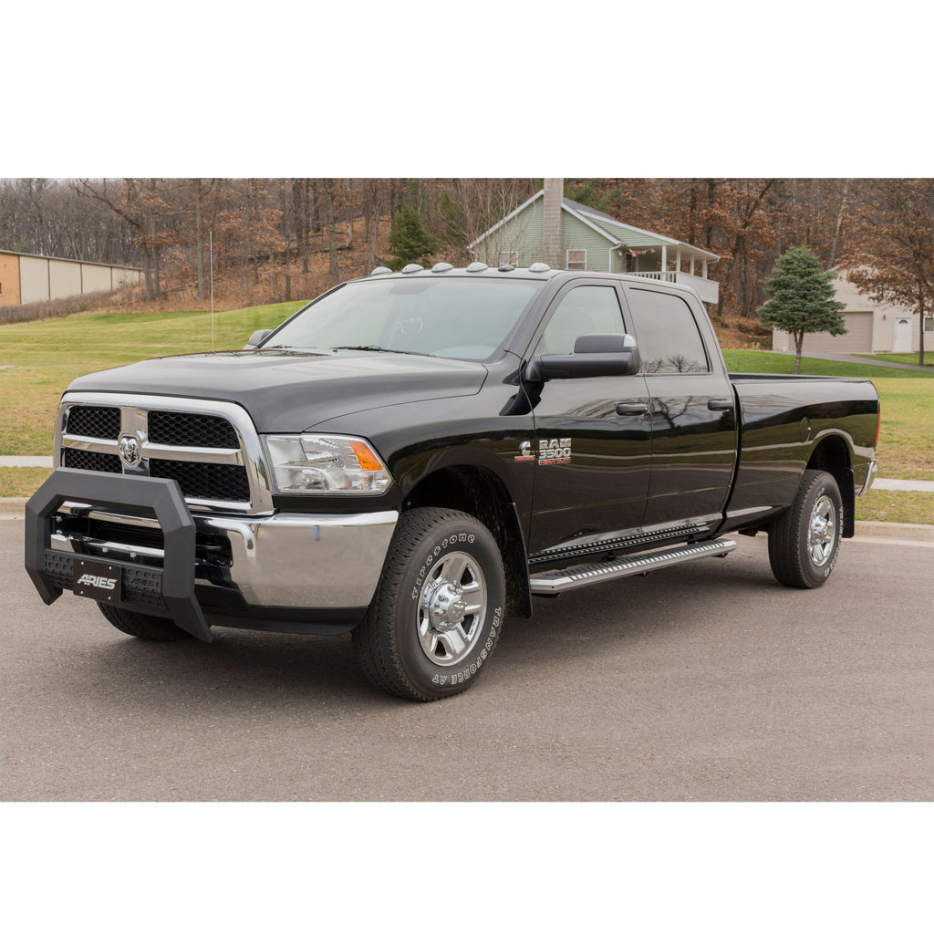 ARIES 2165001 AdvantEDGE 5-1/2in. Black Aluminum Bull Bar; Select Dodge; Ram 2500; 3500 - Truck Part Superstore