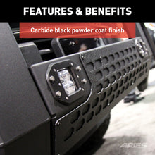 Load image into Gallery viewer, ARIES 2165100 AdvantEDGE 5-1/2in. Black Aluminum Bull Bar with Lights; Select Dodge; Ram 1500 - Truck Part Superstore