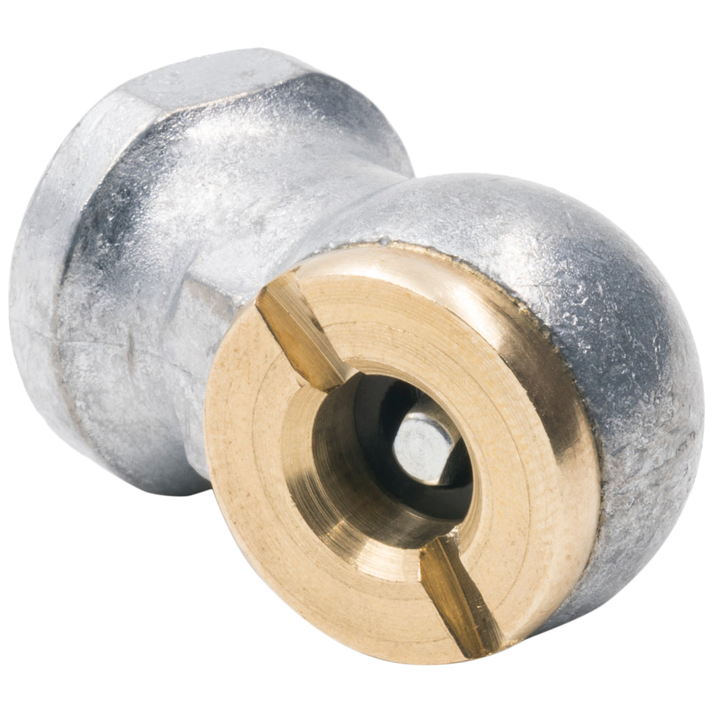 AutoMeter 2169 AIR CHUCK, 90? BALL FOOT, 1/4" NPT