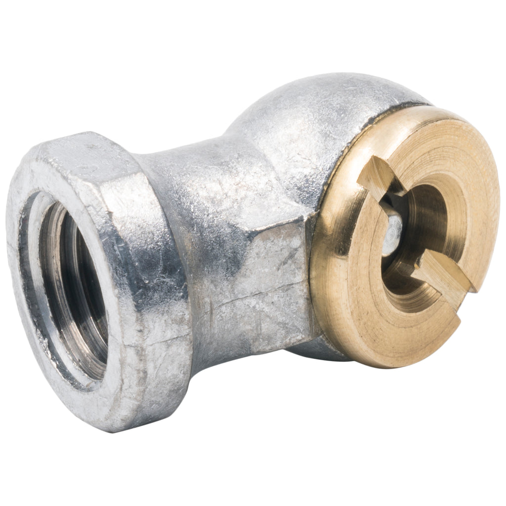 AutoMeter 2169 AIR CHUCK, 90? BALL FOOT, 1/4" NPT