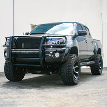 Load image into Gallery viewer, ARIES 2170001 Pro Series Black Steel Grille Guard with Light Bar, Select Toyota Tacoma for Select Toyota Tacoma