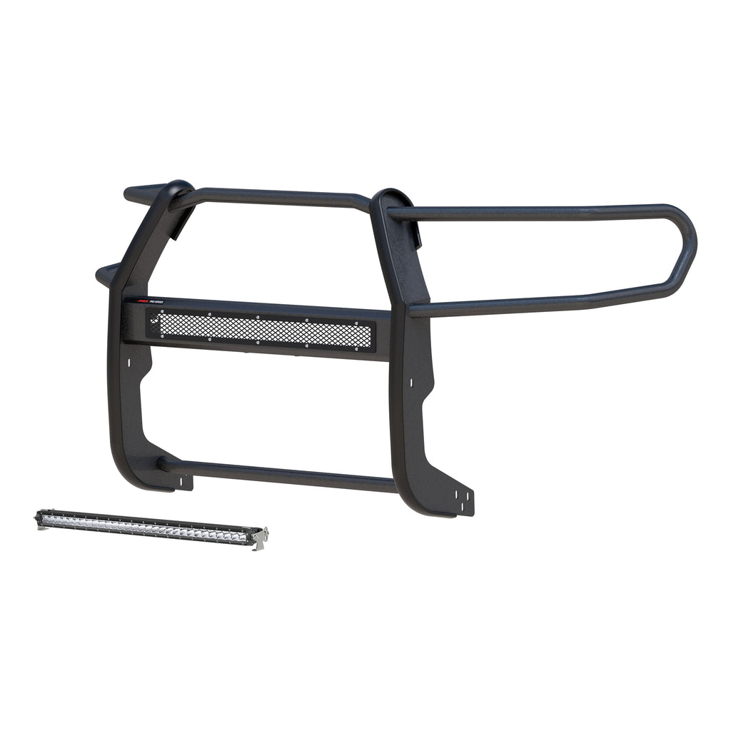 ARIES 2170006 Pro Series Black Steel Grille Guard with Light Bar, Select Toyota Tacoma for Select Toyota Tacoma