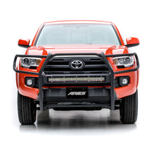 Load image into Gallery viewer, ARIES 2170006 Pro Series Black Steel Grille Guard with Light Bar, Select Toyota Tacoma for Select Toyota Tacoma