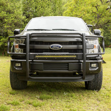 Load image into Gallery viewer, ARIES 2170012 Pro Series Black Steel Grille Guard with Light Bar, Select Ford F-150 for Select Ford F-150