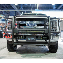 Load image into Gallery viewer, ARIES 2170014 Pro Series Black Steel Grille Guard with Light Bar, Select Ford Super Duty for Select Ford F-250