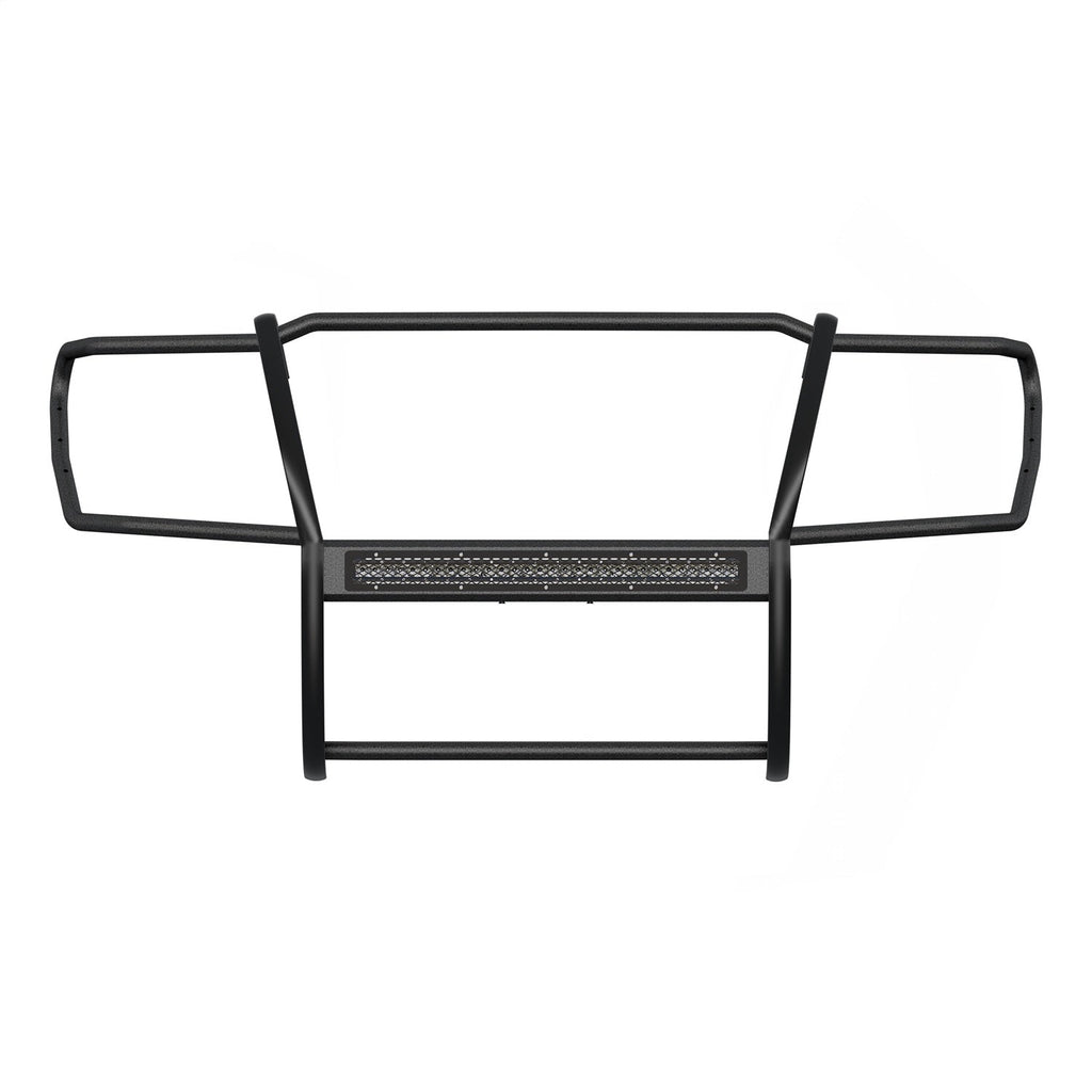 ARIES 2170029 Pro Series Black Steel Grille Guard with Light Bar; Select Nissan Titan XD - Truck Part Superstore