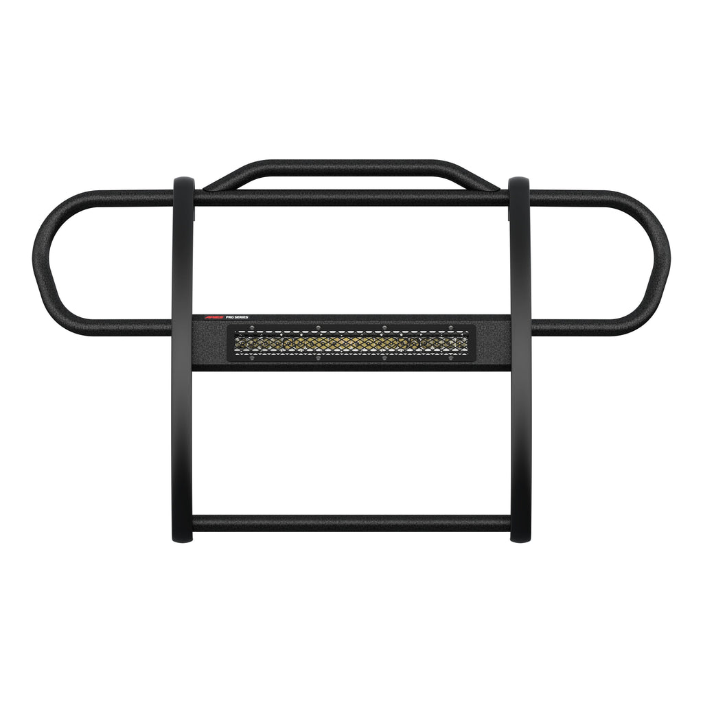 ARIES 2170031 Pro Series Black Steel Grille Guard with Light Bar; Select Jeep Renegade - Truck Part Superstore