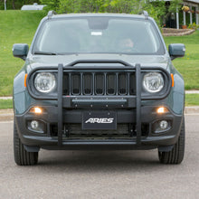 Load image into Gallery viewer, ARIES 2170031 Pro Series Black Steel Grille Guard with Light Bar; Select Jeep Renegade - Truck Part Superstore