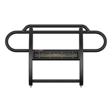 Load image into Gallery viewer, ARIES 2170032 Pro Series Black Steel Grille Guard with Light Bar, Select Jeep JL, Gladiator for Select Jeep Wrangler