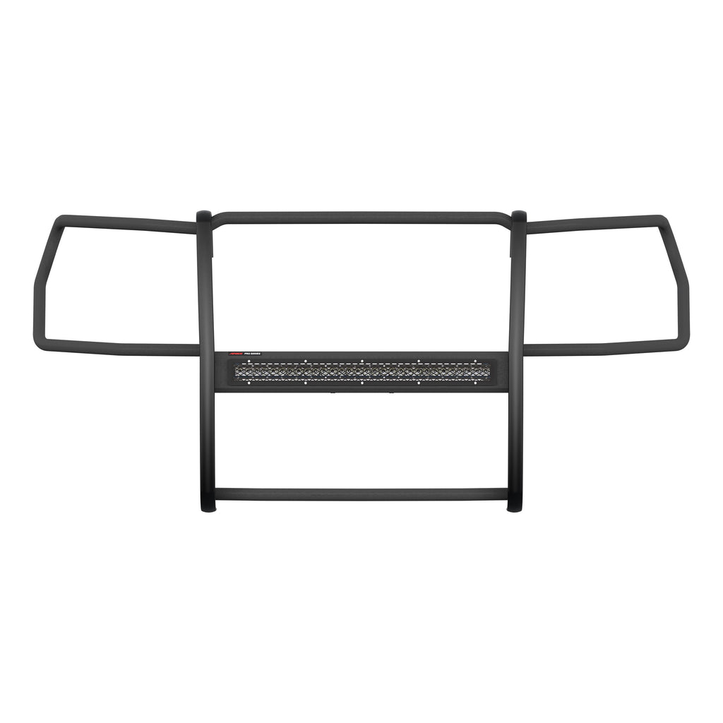 ARIES 2170035 Pro Series Black Steel Grille Guard with Light Bar, Select Chevy Silverado 1500 for Select Chevrolet Silverado 1500