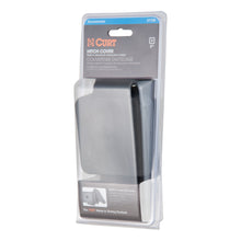 Load image into Gallery viewer, CURT 21728 2" Rubber Hitch Tube Cover with 4-Way Flat Holder (Packaged)