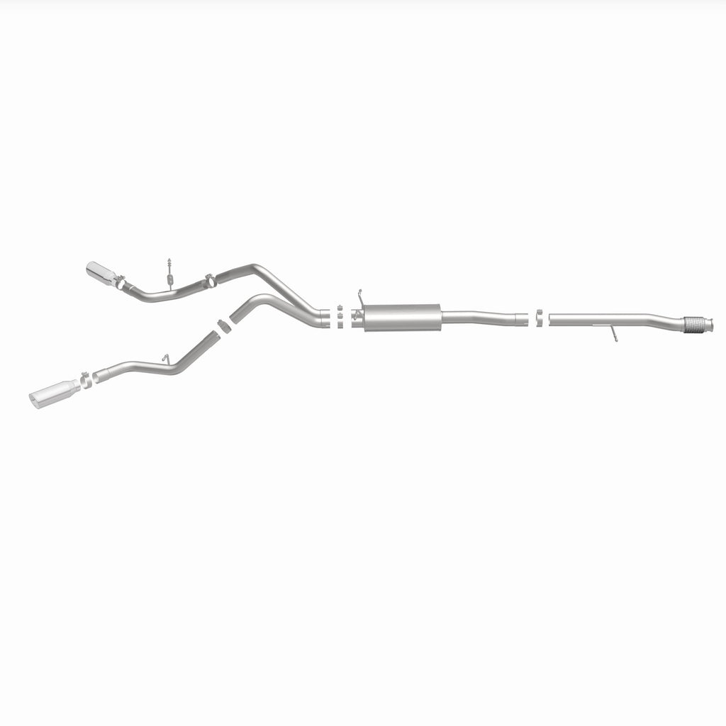 MagnaFlow Exhaust Products 15269 Street Series Polished Cat-Back System for Select Chevrolet Silverado 1500, Chevrolet Silverado LD, GMC Sierra 1500, GMC Sierra Limited